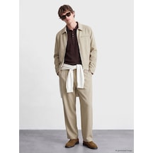 Lcw Vision Yeşil Loose Fit Erkek Pileli Pantolon