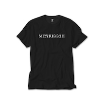 Meshuggah Logo Siyah Tişört Siyah