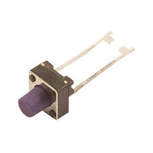 6X6X7Mm 2 Pinli Uzun Bacaklı Mor Tact Switch