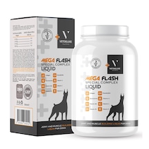 VETDELUXE Köpekler Için Eklem ve Kas Geliştirici Chondroitin, Collagen, Glucosamine, Vitamin Likit Megaflash 500 ml