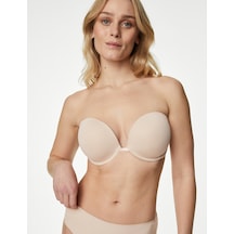 Marks & Spencer Destekli Multiway Push Up Sütyen T33002738 Bej