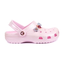 Crocs Classıc Irıdescent Charm Kız Çocuk Terlik 211220-6zw Pembe