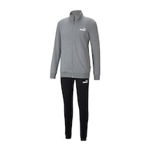 Puma Clean Sweat Suit Erkek Günlük Eşofman Takımı 58584003 Gri 58584003 Gri