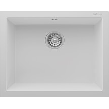 Real Stone K12 Gordıon 60 Beyaz Granit Eviye