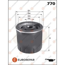 Yağ Filtresi - Fiat Bravo, 500, Panda, Punto, Doblo, Stilo, Idea, Multipla, Marea, 156, Gt, 166 - Eurorepar-e149141 22355137