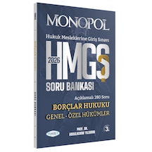 Hmgs Borçlar Hukuku Genel Özel Hükümler Soru Bankası 3. Baskı Monopol Yayınları