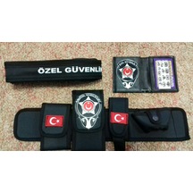 Tasarımı Mükemmel,güvenlik Bel Kılıfı,palaska,ögg Cüzdanı Al Siyah - Siyah