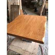 Bintaşmobilya Kütük Otel Restaurant Cafe Masa Üstü Tablası Imalatı 60X60