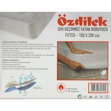 Özdilek Fitted Alez Tek Kişilik Alez Sıvı Geçirmez Alez 100X200 C