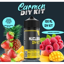Nuclear 100 Ml Dıy Kit Carmen Gıda Aroma 20 Ml Aroma İçerir