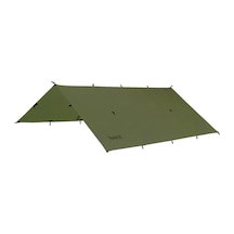 Su Geçirmez Polyester Tarp Tente 300x295cm Kamp Güneşliği Portatif Çadır Yeşil