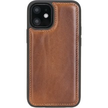 Apple İphone 12 Mini Uyumlu Deri Arka Kapak Rst2ef Taba Diğer