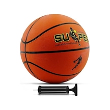 Basketbol Topu, Turuncu, 7 Numara, İç Ve Dış Mekan, Pompa Dahil,