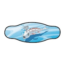 BestDivers Maske Arkalığı Toy Fısh Neopren Gri