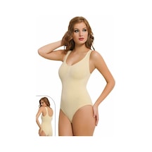 Nbb Bayan Vücut Şekillendirici Korse Çıtçıtlı Body Korse 2979