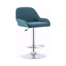 Rotus Kaşe Kumaş Bar Sandalyesi Çok Renkli