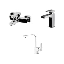 Banyo Batarya Set 941511-941521-941881l Krom