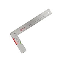 Fixonic B.h.d Bhd00196 300mm/30cm Alüminyum L Marangoz Gönye/su Terazili