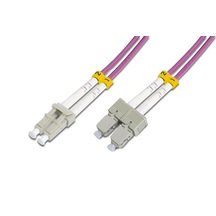 Beek Lc-sc Fiber Optik Patch Kablo, Multimode Om 4 50/125 Duplex, 3.0mm, Lszh, 5 Metre-35401