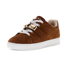 Guess Jamisn Kadın Deri Sneaker Ayakkabı Fltjm2sue12 Kahverengi