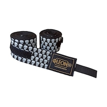 Leon Mini Skulls Kuru Kafa 5 Metre Boks Bandajı