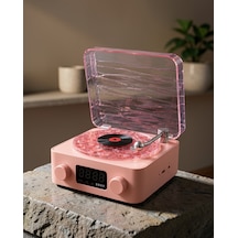 Gece Işıklı Retro Bluetooth Hoparlör Uuczzzgramafonspeaker-34