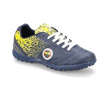 Fb Block Turf Fb Lacivert Sarı Erkek Halı Saha  Ayakkabısı Lacivert