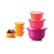 Tupperware Aloha 7 Li Set Esc Çok Renkli