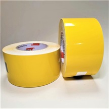 Sarı Renk Cam Üzeri Kontrast Uyarıcı Bant 50 Metre