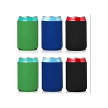 6 Adet Partiyle Uyumlu, Yalıtımlı Katlanabilir Bira Şişe Soğutucuları, 330 Ml Şişeler Çok Renkli