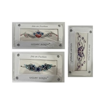 Airbrush Tattoo Taşlı Yapıştırma Dövme 3'lü Set3