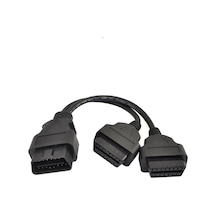 Adaptör Kablo Soket Çoklayıcı Y Kablo 16 Pin Uzatma Kablosu 30 CM