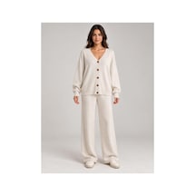 Velora Grup Triko 2'li Takım Oversize Bej - 938221605 Bej