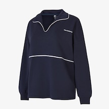 New Balance Wnc3402 Kadın Lacivert Sweatshirt Wnc3402-avı Lacivert