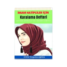 Spiralli Imam Hatipler için Karalama Defteri Teksir Kağıtlı