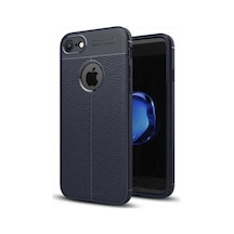 Apple Uyumlu iPhone 6 Kılıf Zore Niss Deri Desenli Silikon Kılıf