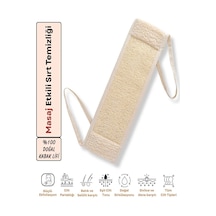 Kabak Lifi Kesesi I %100 Doğal Kabak Lifi Sırt Kesesi Masaj Ve Peeling Etkili Uzun Form