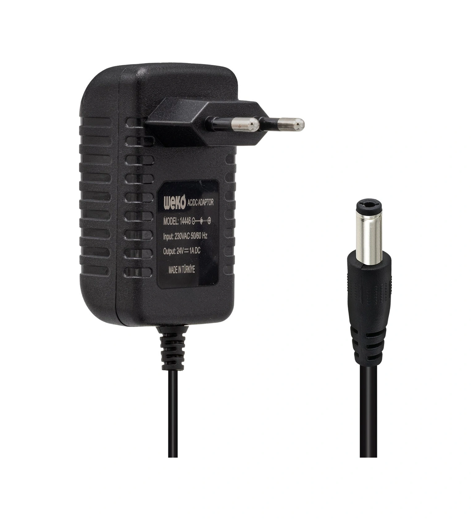 Weko 24 Volt 1 Amper 24 Watt Plastik Kasa Priz Tipi Adaptör