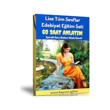 Lise Tüm Sınıflar Edebiyat Görüntülü Eğitim Seti 60 Saat Anlatım