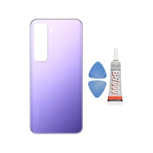 İnfinix Hot 60 Pro Plus Mavi Arka Cam Batarya Pil Kapağı Telefon Arka Kapak Yapışkan Beraber