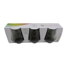 Paşabahçe Su Bardağı Gri 3 Adet Allegra 41536
