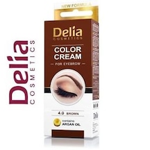 Delia Argan Yağlı Kaş Boyası 4.0 Kahverengi 15 Ml