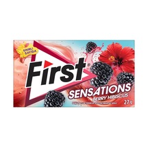First Sensation Sakız 27 G Hibiscus - Ferahlatıcı Berry Lezzeti 5'li Avantaj Paketi - 5 Adet Tarı