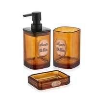 The Mia Globe Banyo Seti 3 Parça Amber 330 Ml Bny0029