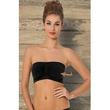 Miss Fit Pedli Büstiyer Dikişsiz Straplez Çıkarılabilir 11072