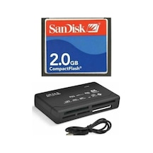.sandisk 2 Gb Compact Flash Hafıza Kartı - Usb 2.0 Cf Kart Okuyucu