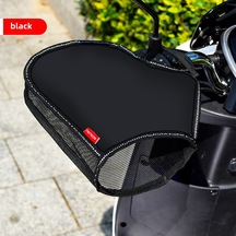 Symbee Kadın Erkek Kullanıma Uygun Sıcaklık Yalıtımı Su Geçirmez Yazlık Elektrikli Araç Motosiklet Grip Koruması Siyah