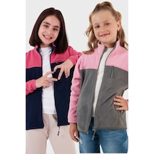 Fuşya - Lacivert - Açık Pembe