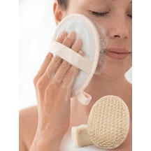 Beylini Sisal Yüz Eldiven Lifi Peeling Cilt Temizleme Banyo Duş Kesesi