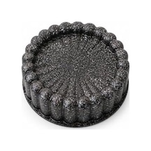 Mini Alüminyum Döküm Kek Kalıbı Seti 2 Adet Çap 11 Cm Dayanıklı Ve Yapışmaz Tasarım Tart .
